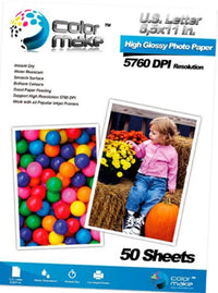 Papel Fotográfico High Glossy 210 gr - color make