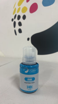 Tintas de sublimación COLOR MAKE 135ml - HD - Cyan - 🇨🇴