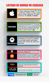 CARCASAS - FORROS PARA SUBLIMAR - FAST COLOR
