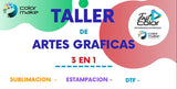 TALLER  DE ARTES GRAFICAS - SUBLIMACION - ESTAMPADO - DTF -  27 DE SEPTIEMBRE - COLOR MAKE NIVEL 1 BASICO PROFECIONAL - CERTIFICADO