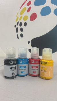 KIT de Tintas ( x4 )  de sublimación COLOR MAKE - 135ml
