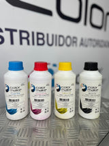 KIT (x 4 ) MEDIO LITRO TINTAS DE SUBLIMACION CMYK NORMAL