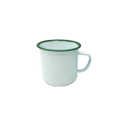 MUG PELTRE BORDE VERDE 110NZ