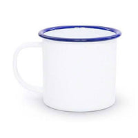 MUG PELTRE BORDE AZUL COBALTO 11ONZ